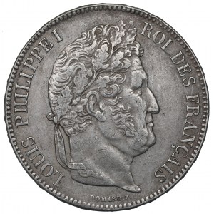 France, 5 francs 1834 A