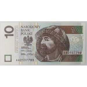 10 złotych 2012 AA