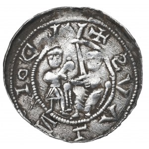 Vladislaus II, Denarius, Cracow
