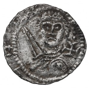 Vladislaus II, Denarius w/d Cracow