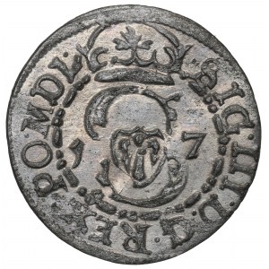 Sigismund III, Schilling 1617, Vilnius