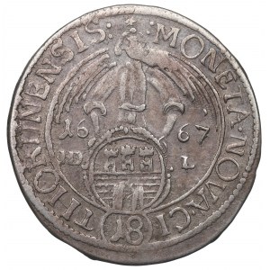 Jan II Kazimierz, Ort 1667, Toruń - RZADKOŚĆ