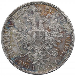 Austria, Franz Joseph, 1 florin 1864