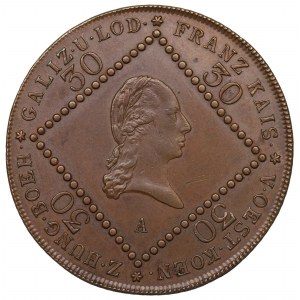 Austria, Franz Joseph, 30 kreuzer 1807 A