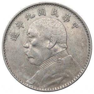 China, Republic, 1 dollar - Yuan Shikai w/d