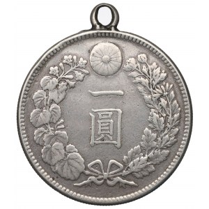 Japan, 1 yen 1896