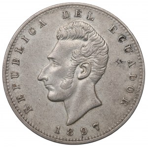 Ecuadro, 1 sucre 1897