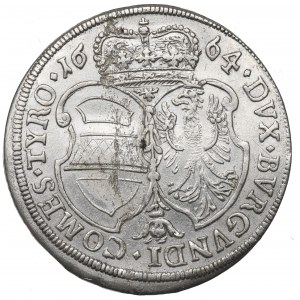 Austria, Sigismund Franz, 15 kreuzers 1664, Hall