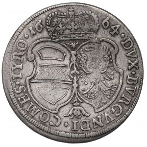 Austria, Sigismund Franz, 15 kreuzers 1664, Hall