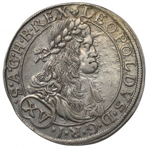 Austria, 15 kreuzer 1664, Vienna