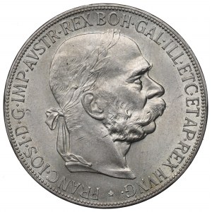 Austria, Franz Joseph, 5 corona 1907