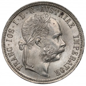 Austria, Franz Joseph, 1 florin 1889