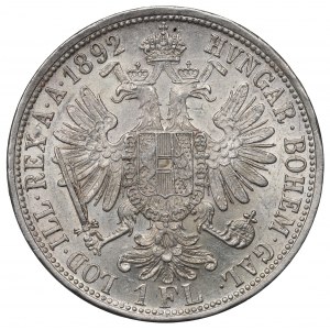 Austria, Franz Joseph, 1 florin 1892