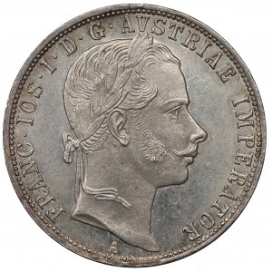 Austria, Franz Joseph I, 1 florin 1861 A