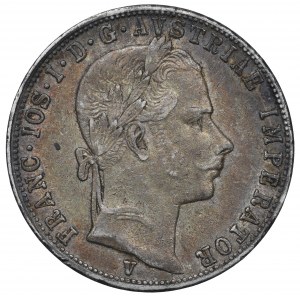 Austria, Franz Joseph I, 1 florin 1858 V