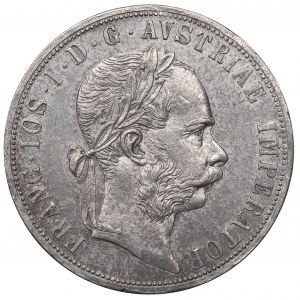 Austria, Franz Joseph I, 2 florin 1882