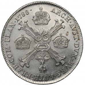 Austrian Netherlands, 1/4 Thaler 1788 B