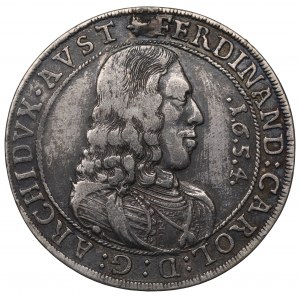 Austria, Ferdinand Carol, Thaler 1654, Hall