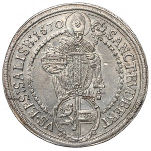 Austria, Salzburg, Thaler 1670