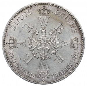 Germany, Prussen, Thaler 1861