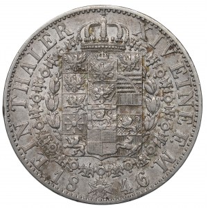 Germany, Prussia, Thaler 1846