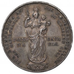 Germany, Bavaria, Taler = 2 gulden 1855