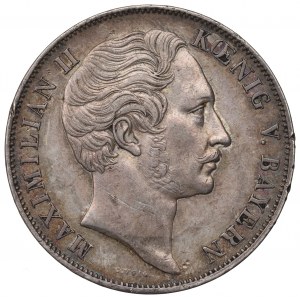 Germany, Bavaria, Taler = 2 gulden 1855
