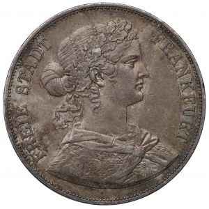 Germany, Frankfurt, 2 Vereinsthaler 1861