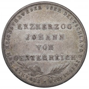 Germany, Frankfurt, Thaler 1848