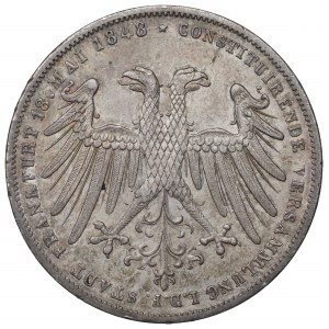 Germany, Frankfurt, Thaler 1848