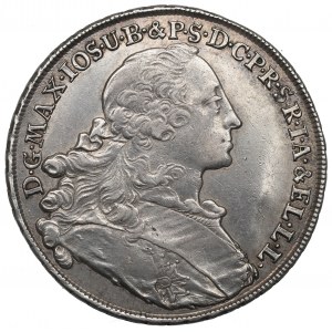 Germany, Bavaria, Maximilian Joseph, thaler 1755