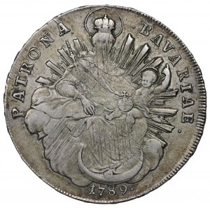 Germany, Bavaria, Karl Theodor, thaler 1789