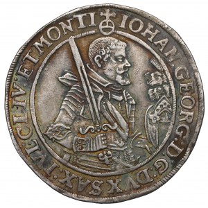 Germany, Saxony, Johann Georg, 1 thaler 1624
