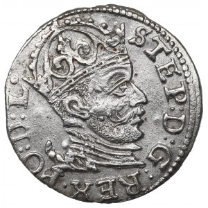 Stephan Bathory, 3 groschen 1584, Riga