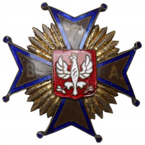 II RP, Badge of the 7th Administrative Battalion, Poznań - Michrowski, Warsaw