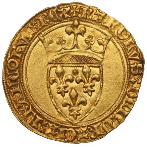 France, Charles VII, Ecu d'or (1385-1422)