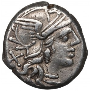 Republika Rzymska, C. Renius (138 pne) Denar