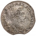 John III Sobieski, The Sixpence 1680, Krakow - BEAUTIFUL