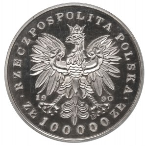 III RP, 100.000 zlotych 1990, Chopin