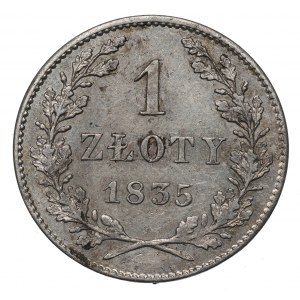 Ville libre de Cracovie, 1 zloty 1835