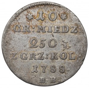 Stanislaus Augustus, 10 groschen 1788 E.B.