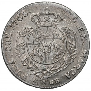Stanislaus Augustus, 8 groschen 1768
