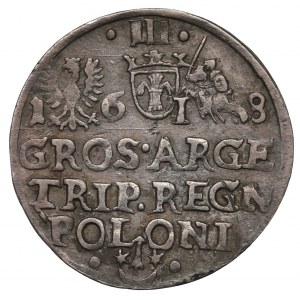 Sigismond III Vasa, Trojak 1618, Cracovie