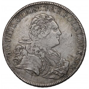 Saxe, Friedrich Krystian, Thaler 1763, Leipzig