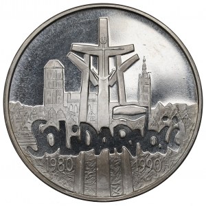 III RP, 100.000 PLN 1990 Solidarité type A