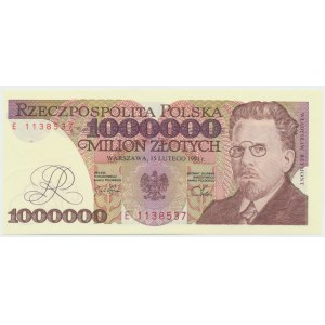 1 mln złotych 1991 E