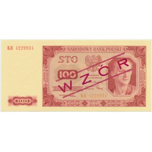 PRL, 100 zl. 1948 KR - MODEL