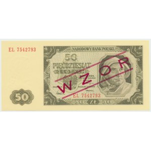 PRL, 50 złotych 1948 EL - WZÓR