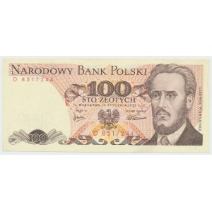 PRL, 100 zlotys 1975 D