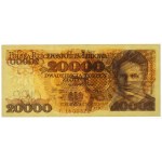 PRL, 20,000 zlotys 1989 T